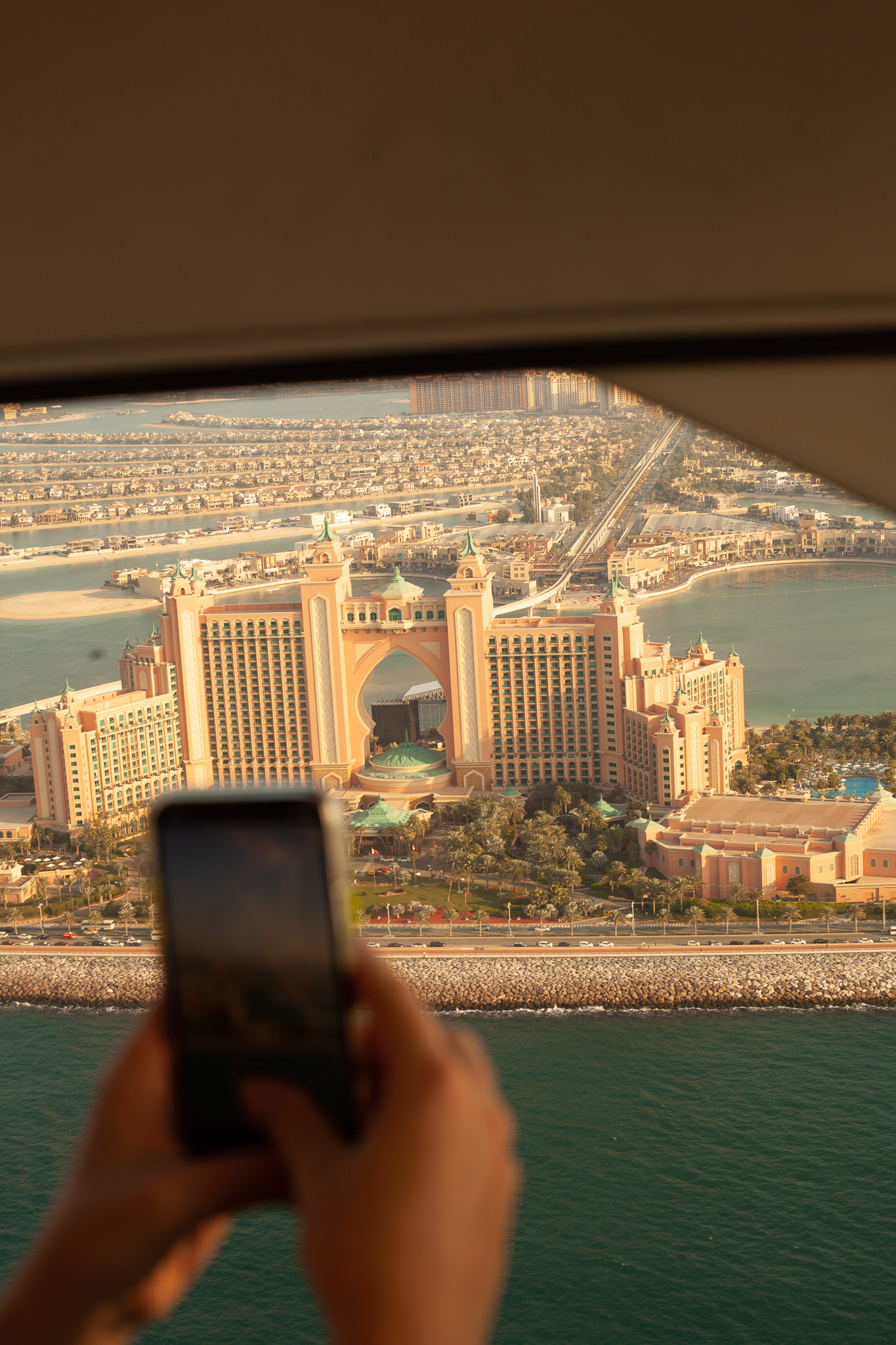 Atlantis The Palm from the air