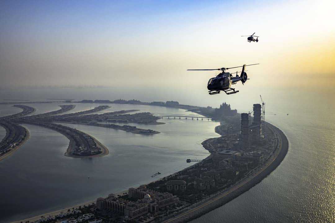 Palm Jumeirah from the air