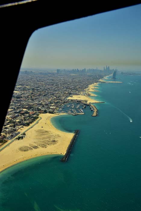 Jumeirah Coast Line from the air